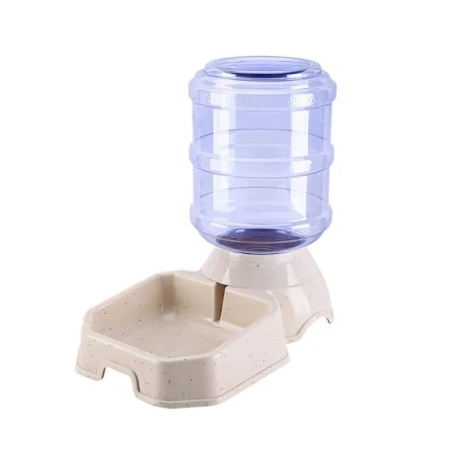 Automatic Dog Cat Food Feeder Water Dispenser