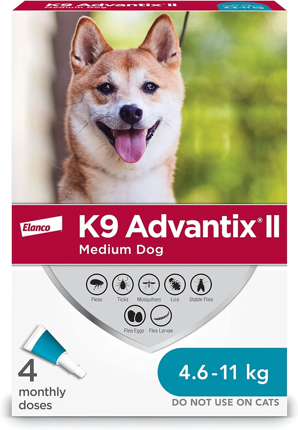 Bayer K9 Advantix II medium dog