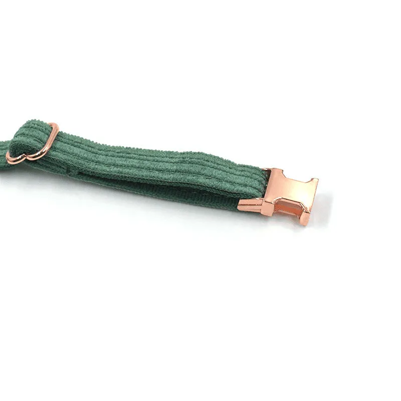 Cat Collar with Bow tie Set, Rose Gold Cat Bell for Cats, Small Dogs