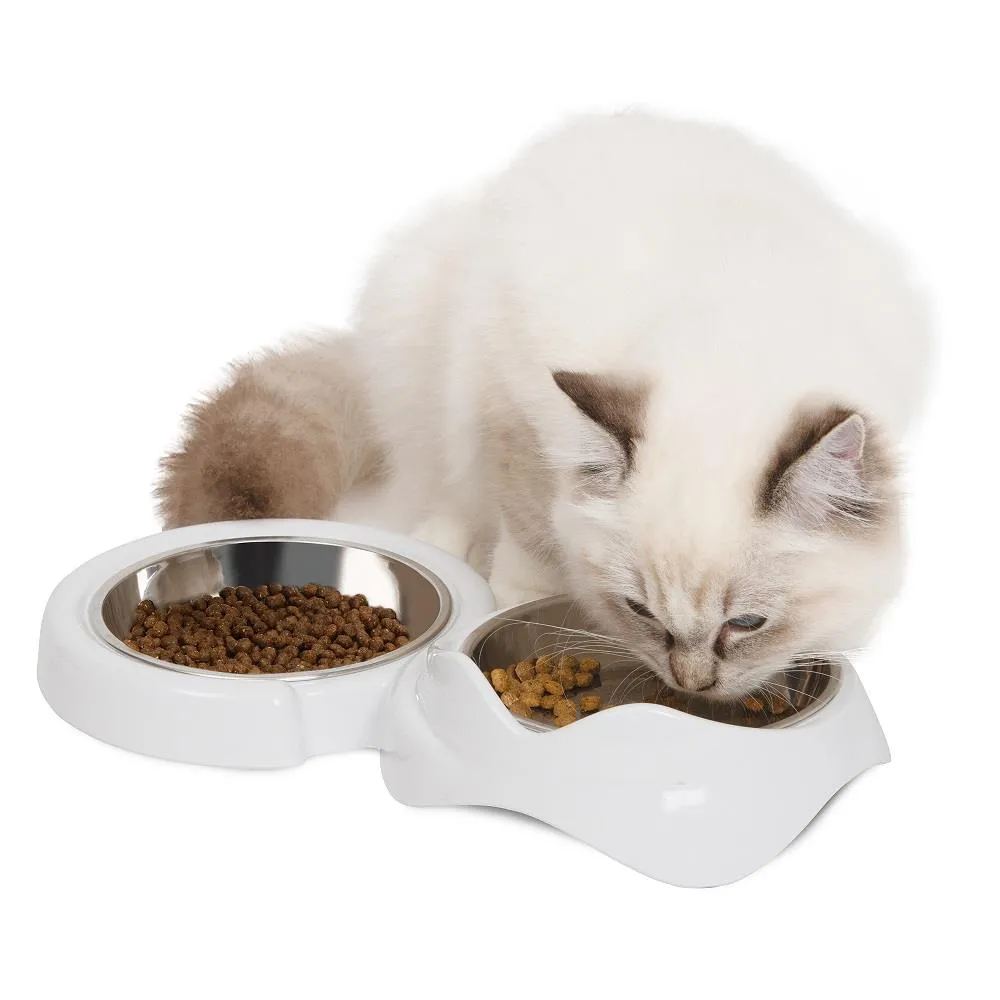 Catit Pixi Feeding Double Dish