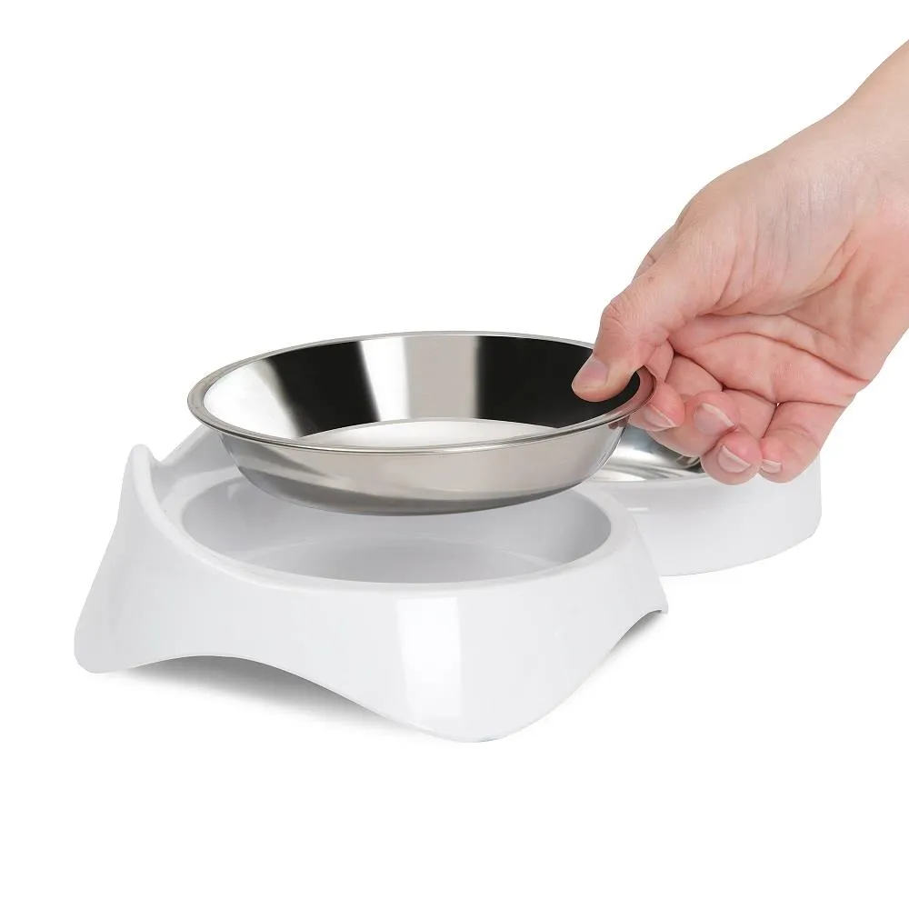 Catit Pixi Feeding Double Dish