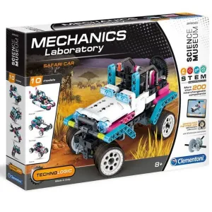 Clementoni - Mechanics Laboratory: Safari Car Construction Set