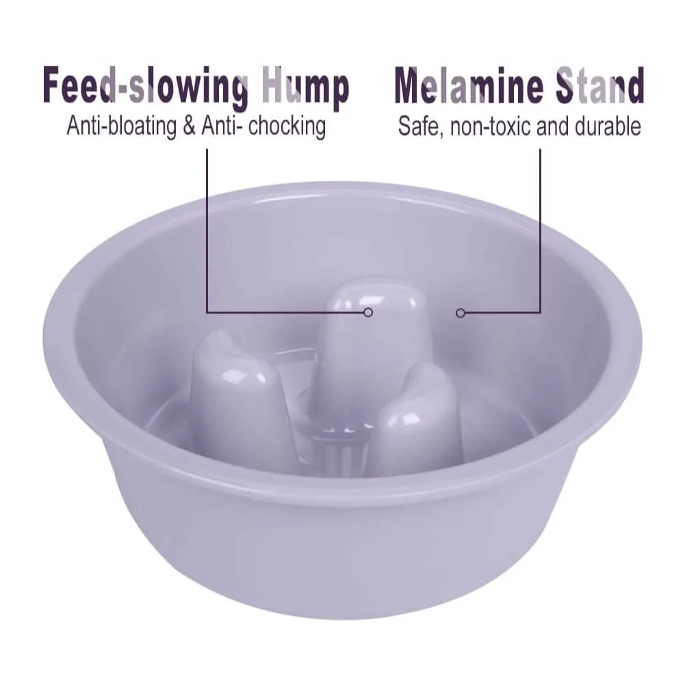 Elevated Dog Feeder - Slow Bowl Replacement | SuperDesign