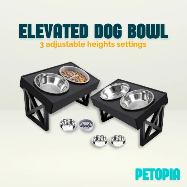 Elevated Mess-Free Dog Bowl