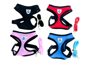 Glow In Dark Pet Harness Leash Sets Wholesale