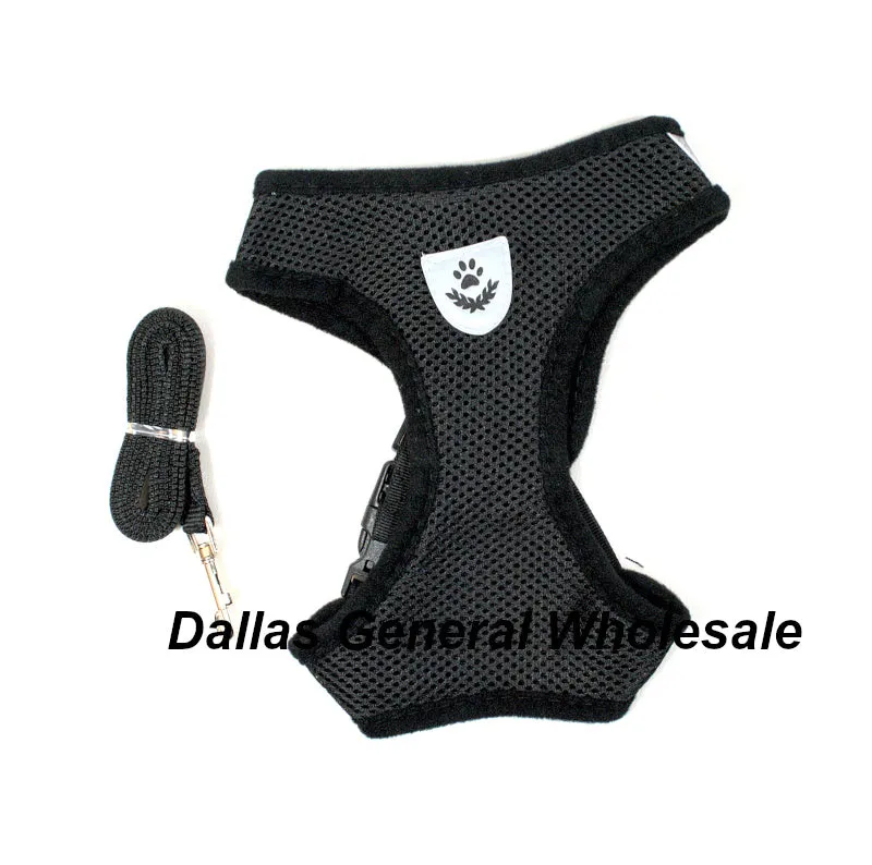 Glow In Dark Pet Harness Leash Sets Wholesale