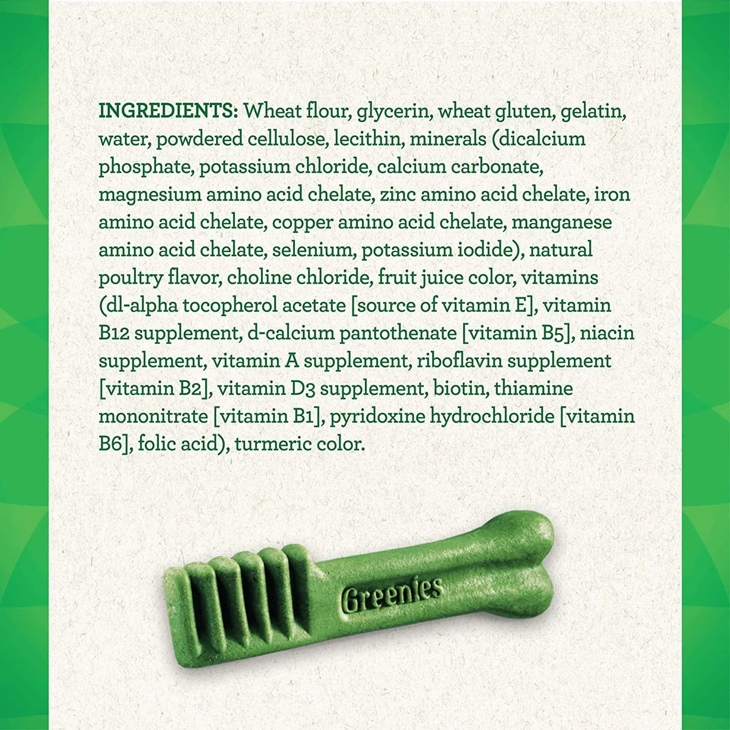 Greenies Dental Treat Original Regular