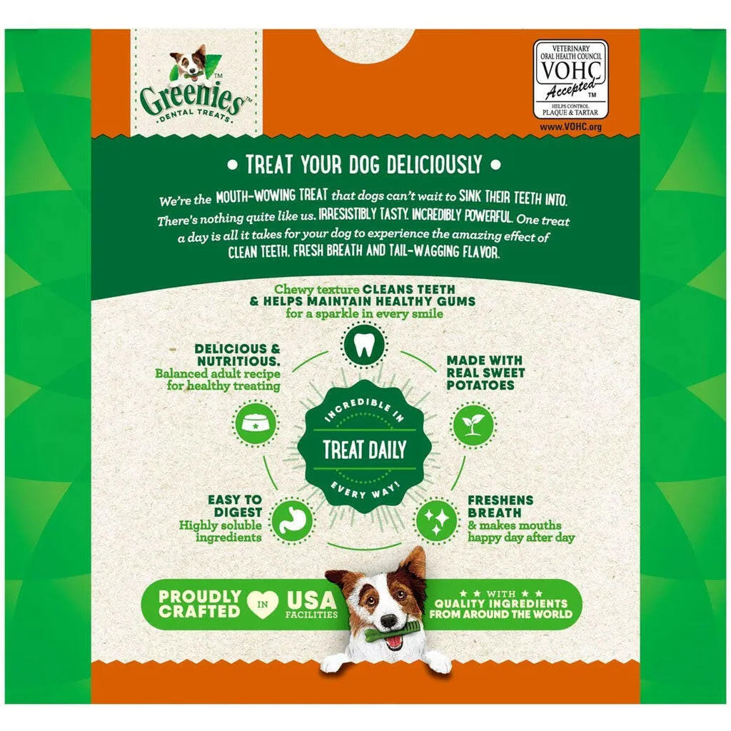 GREENIES Sweet Potato Large Dental Treats