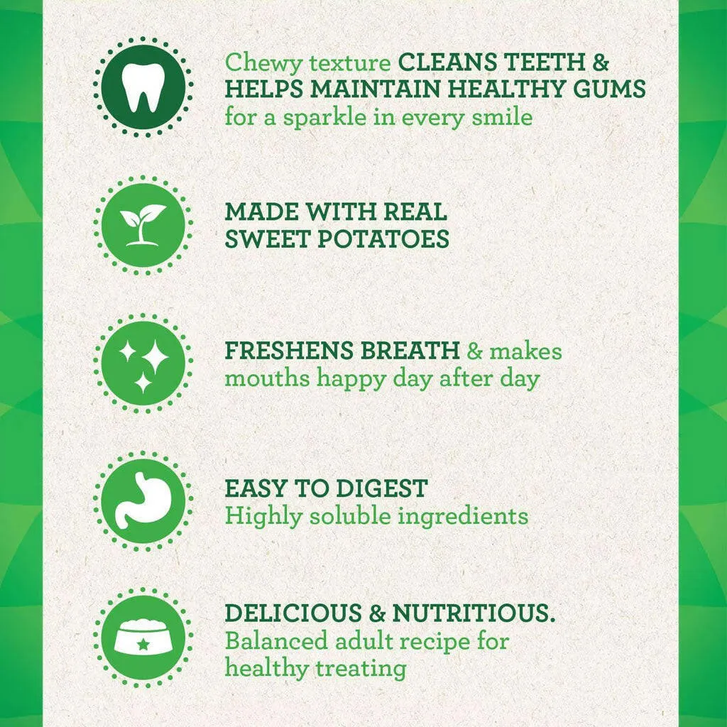 GREENIES Sweet Potato Large Dental Treats