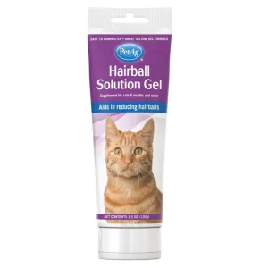 Hairball Solution Gel Supplement For Cats (3.5 oz)
