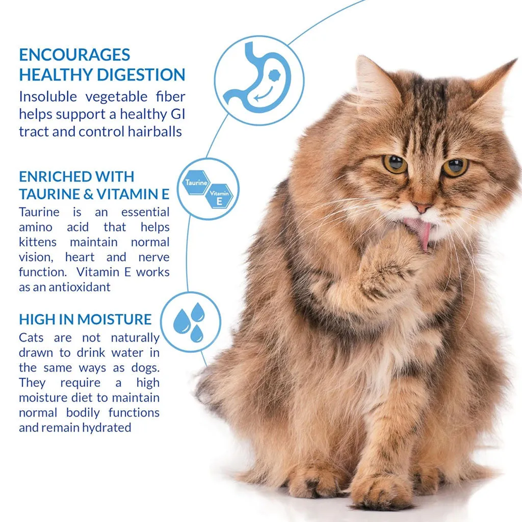 Inaba Churu Hairball Control Tuna Recipe Puree Grain-Free Lickable Treat for Cats, 0.5-oz x 4-tubes
