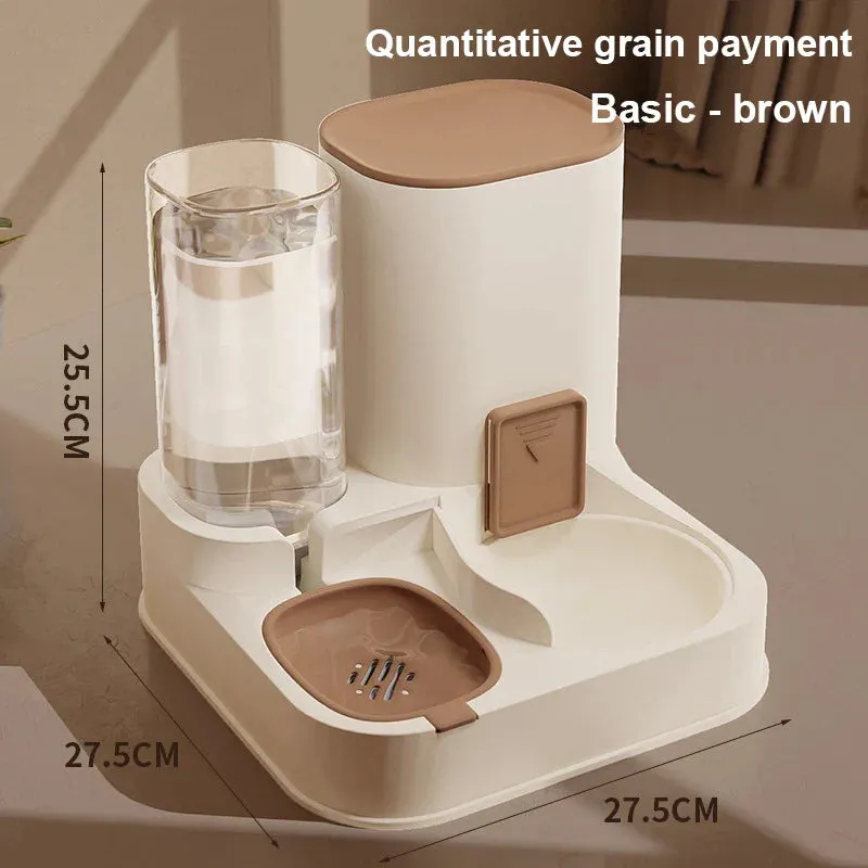 Kimpets Automatic Cat Feeder with Integrated Water Dispenser