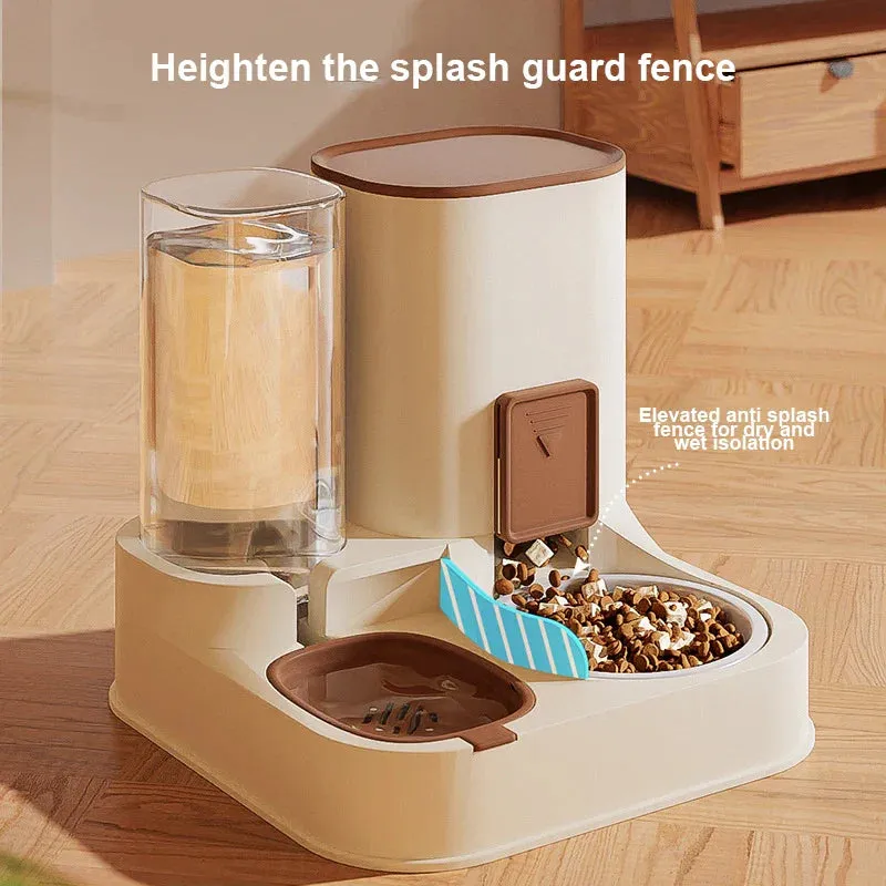 Kimpets Automatic Cat Feeder with Integrated Water Dispenser