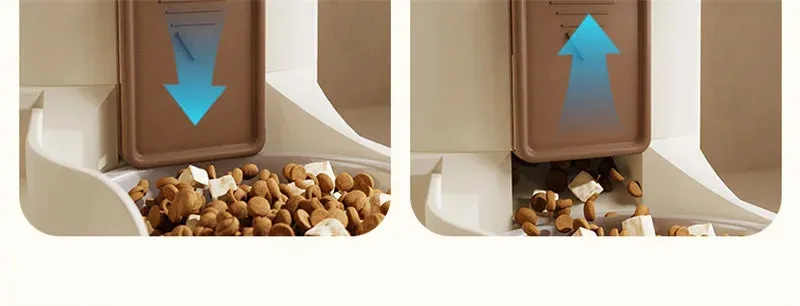 Kimpets Automatic Cat Feeder with Integrated Water Dispenser