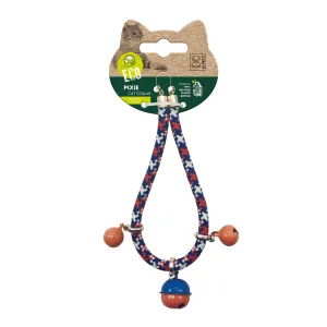 M-Pets Pixie Cat Eco Collar Red & Blue