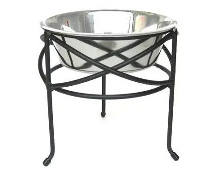 Mesh Elevated Dog Bowl - Small - PetsStop