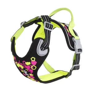 Neoprene Reflective Harness | Weekend Warrior Neon