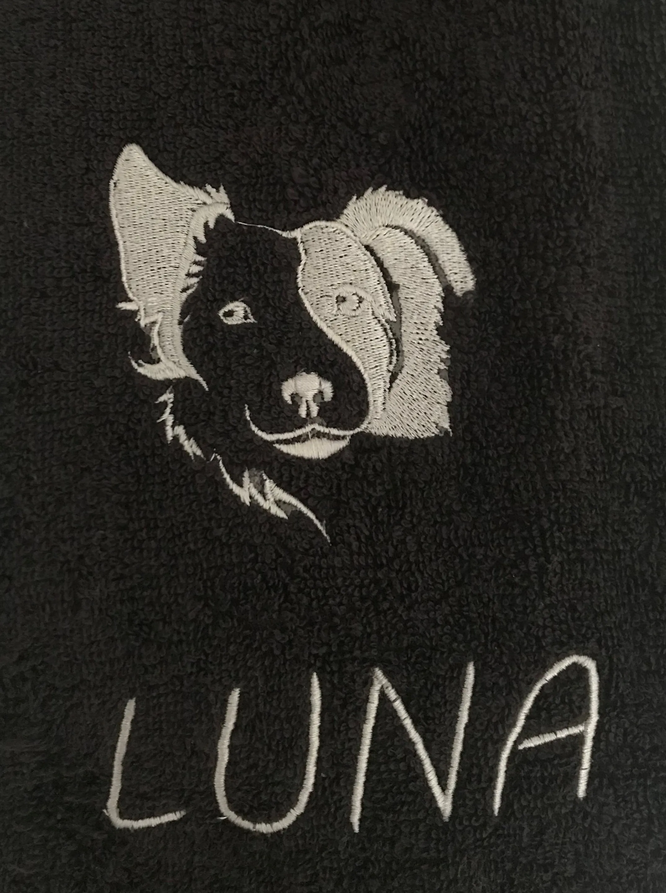 Pet Fleece Blanket - Border Collie - Personalised