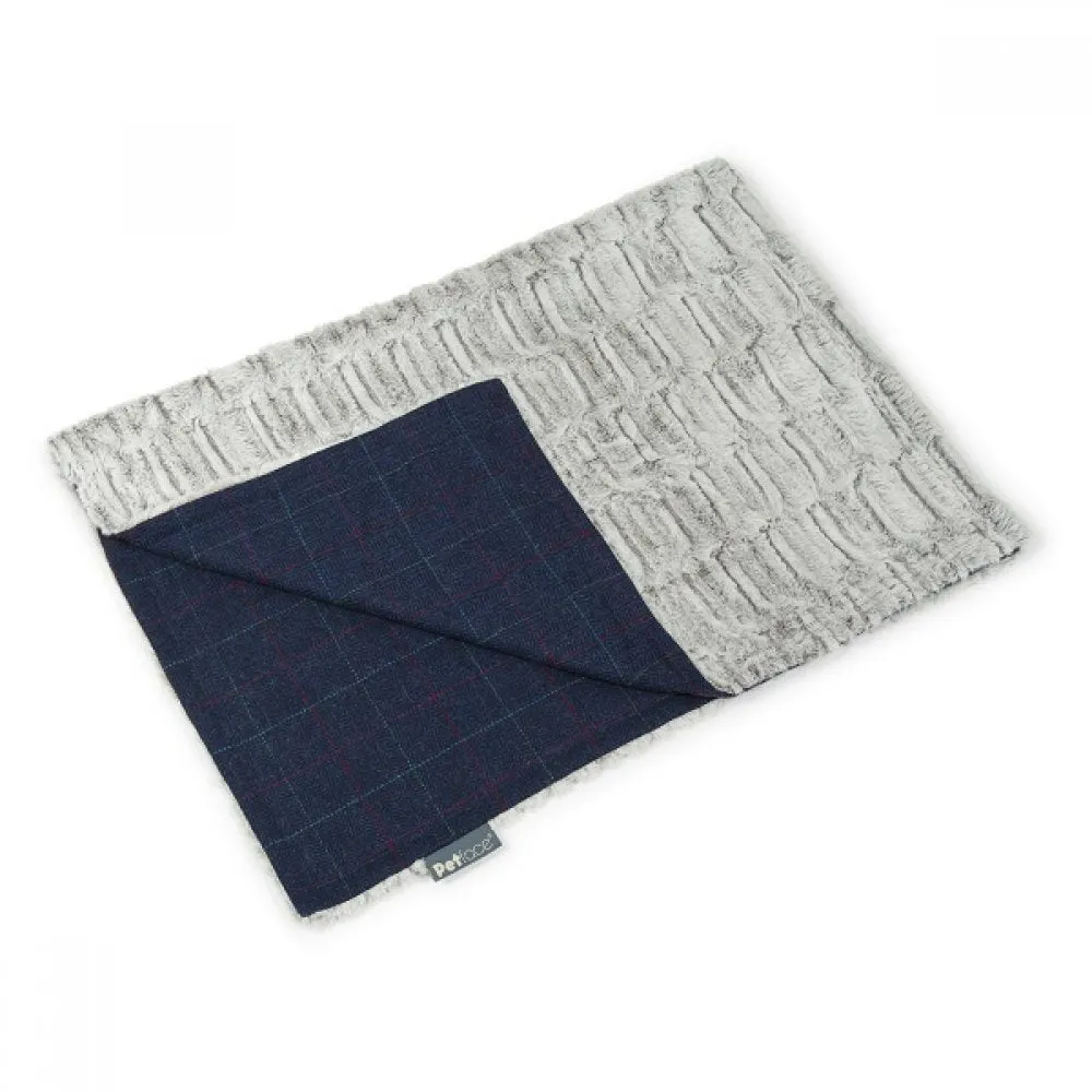 Petface Midnight Tweed Comforter Blanket