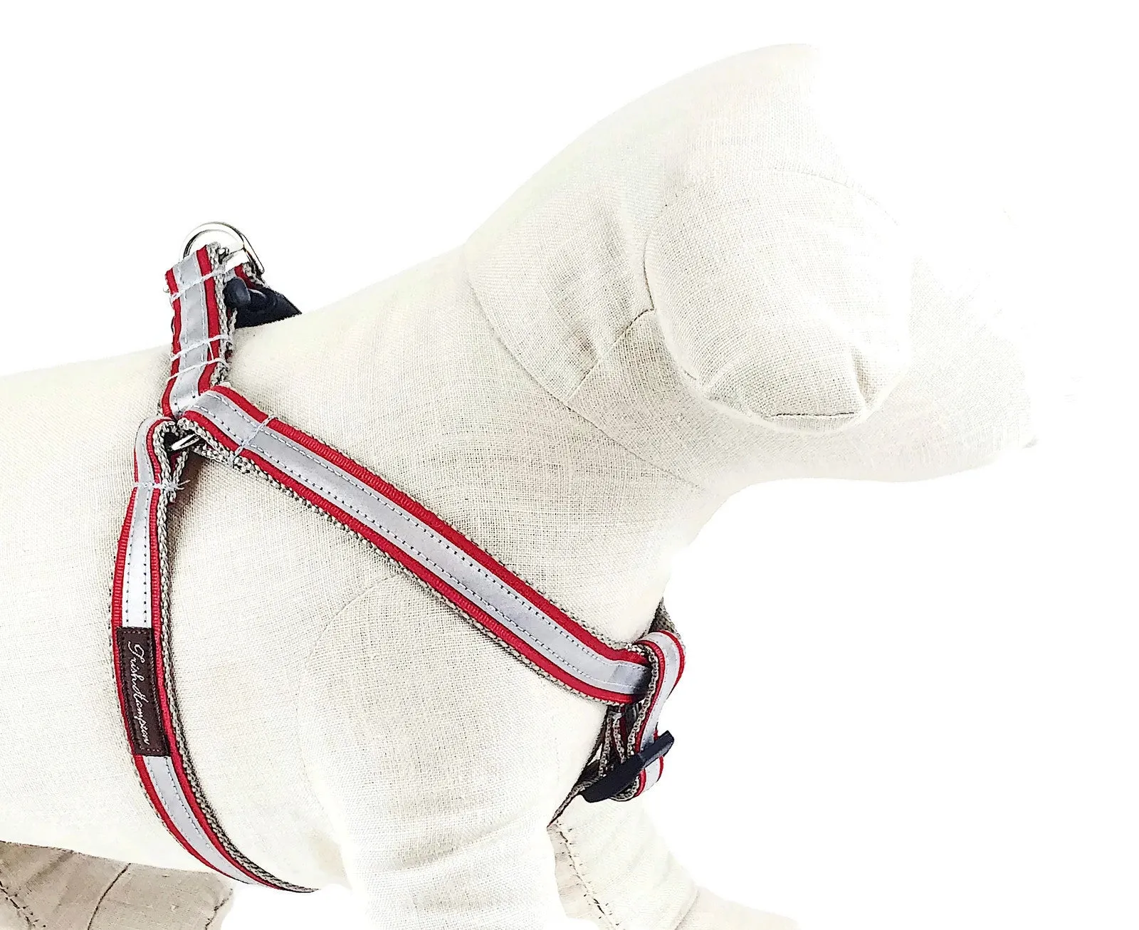 Red Reflective - 3M - Dog Harness - 414