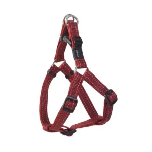 ROGZ STEP-IN HARNESS RED LRG