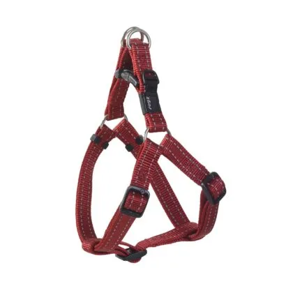 ROGZ STEP-IN HARNESS RED LRG