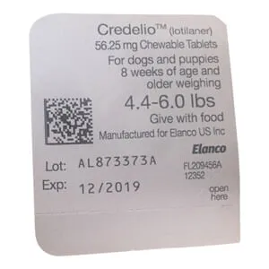 Rx Credelio Flea Tablets for Dogs