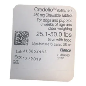 Rx Credelio Flea Tablets for Dogs