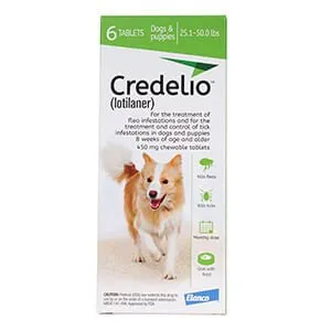 Rx Credelio Flea Tablets for Dogs