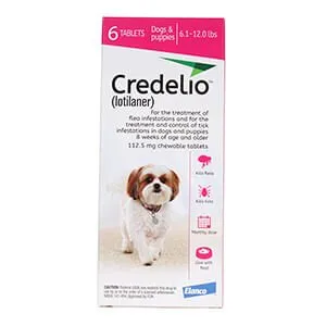 Rx Credelio Flea Tablets for Dogs