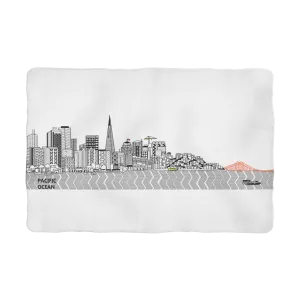 San Francisco Towel Sublimation Pet Blanket