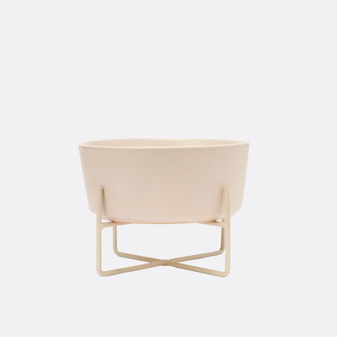 Simple Solid Bowl   Dog Bowl Stand by Waggo