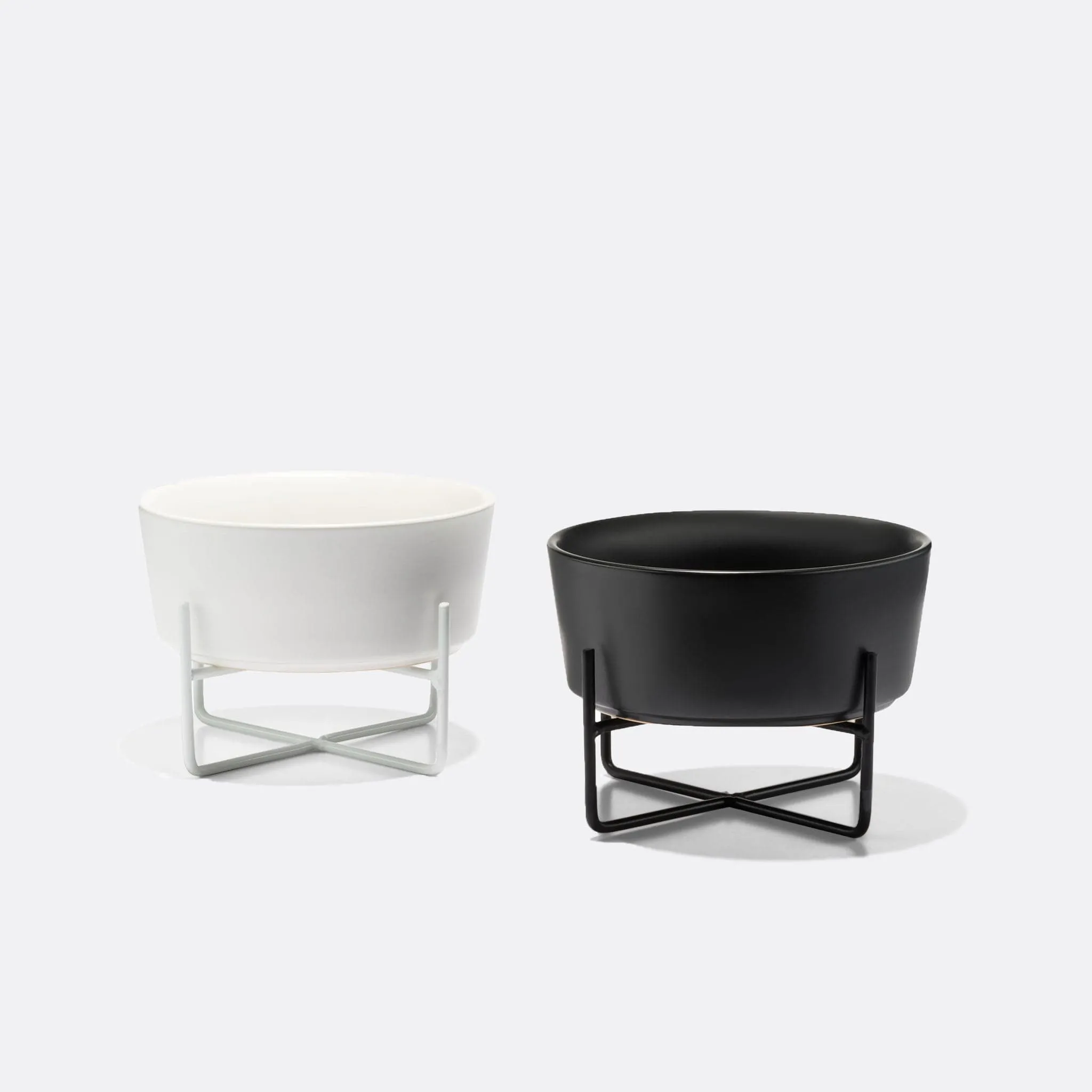 Simple Solid Bowl   Dog Bowl Stand by Waggo