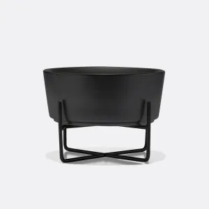 Simple Solid Bowl   Dog Bowl Stand by Waggo