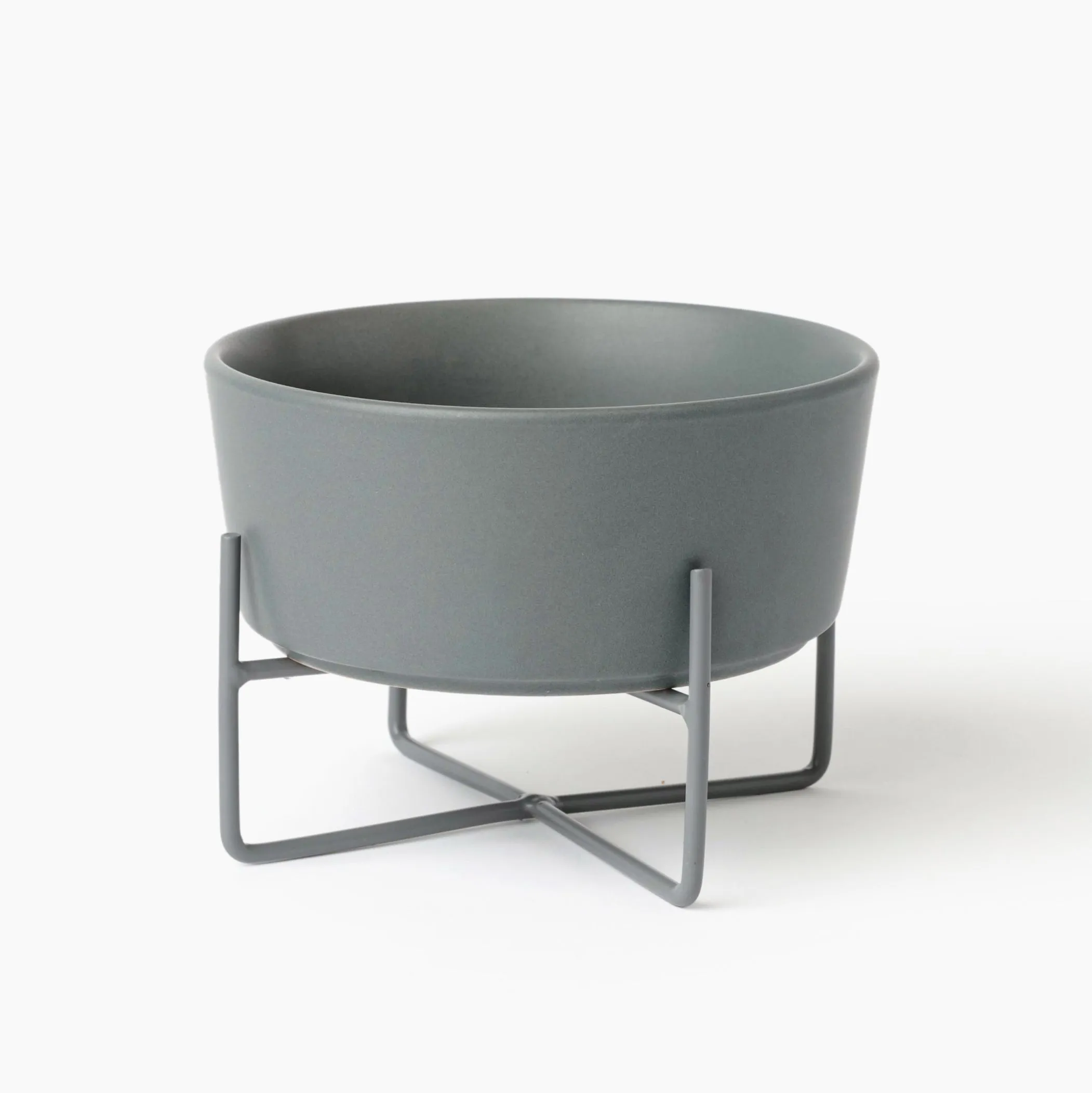 Simple Solid Bowl   Dog Bowl Stand by Waggo