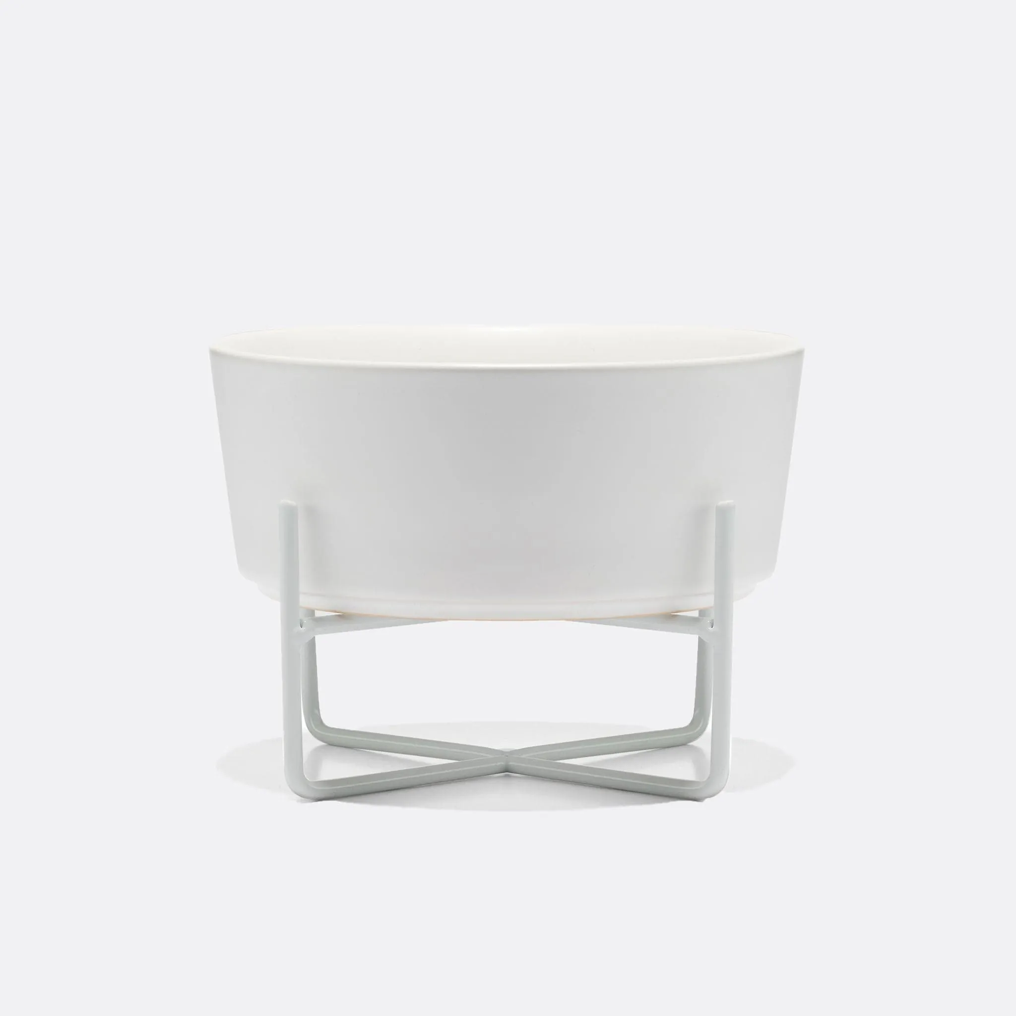 Simple Solid Bowl   Dog Bowl Stand by Waggo