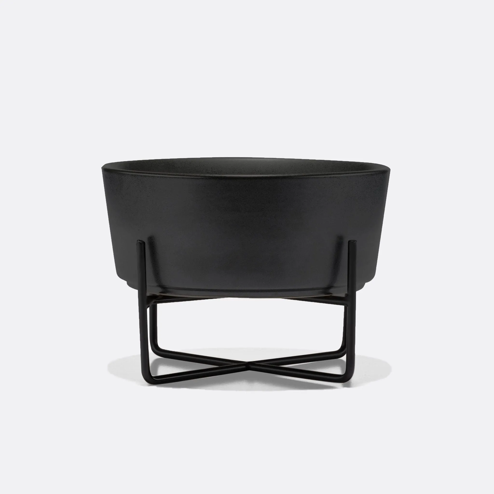 Simple Solid Bowl   Dog Bowl Stand by Waggo