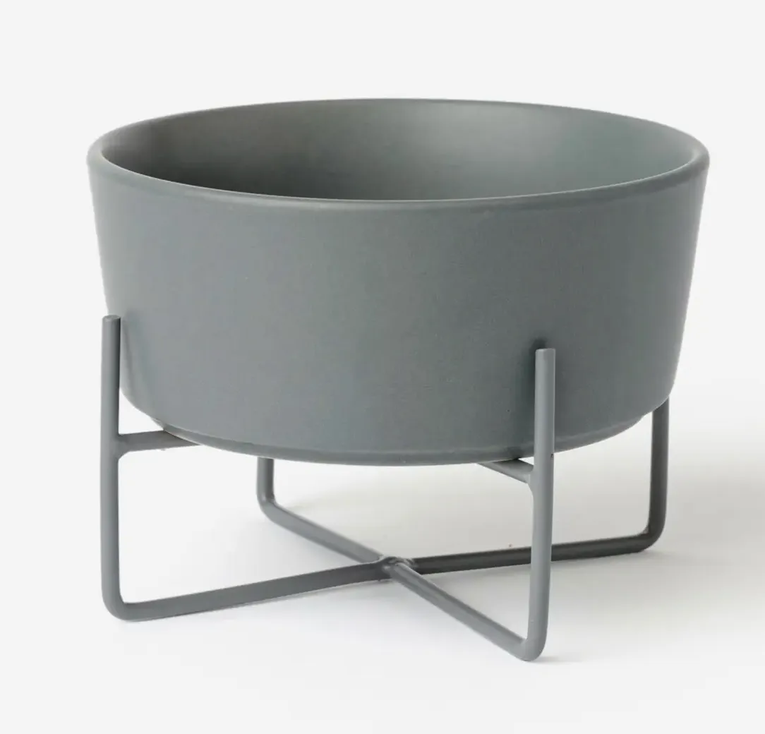 Simple Solid Bowl   Dog Bowl Stand