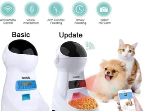 Smart Automatic Pet Feeder With Voice Recorder