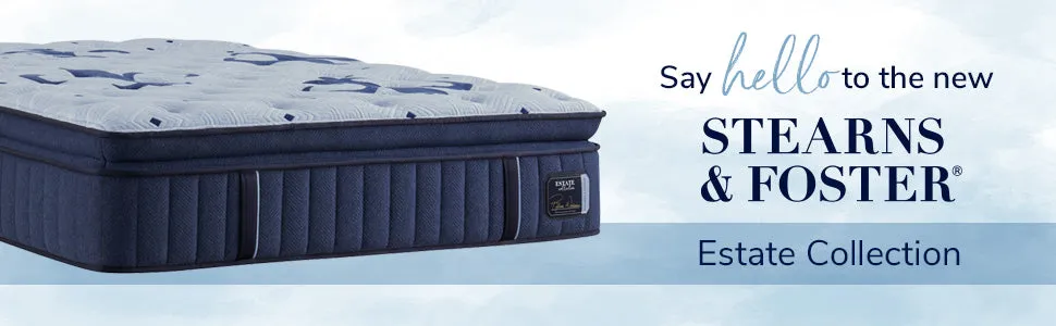 Stearns & Foster® Estate – Soft Euro Pillow Top Mattress
