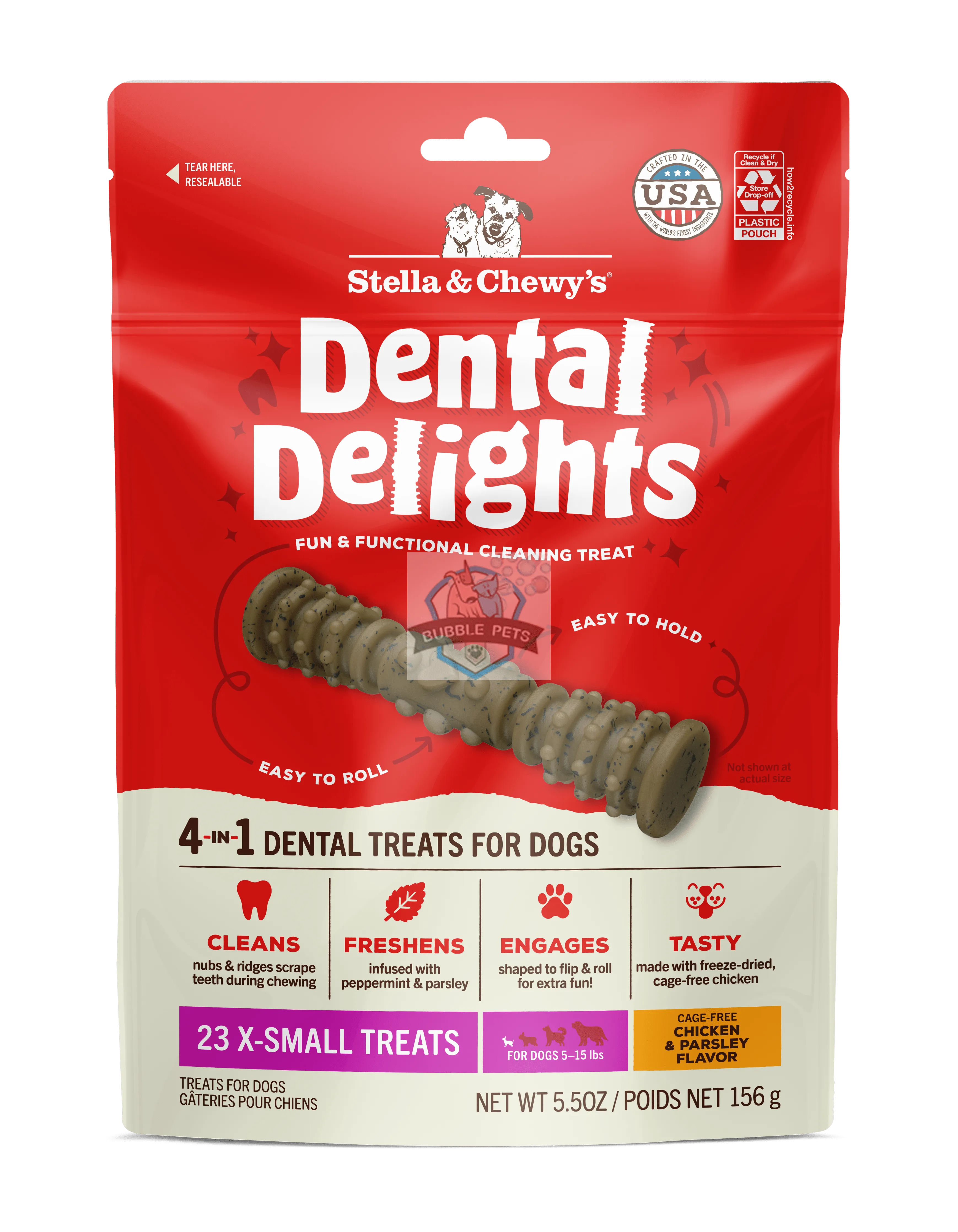 Stella & Chewy's Dental Delights Dog Treats