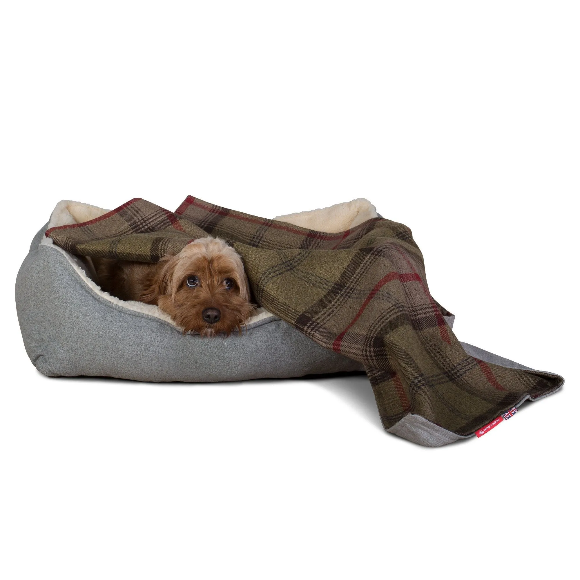 The Blanket - Fleece Pet Blanket For Dogs & Cats - Tartan Hunter
