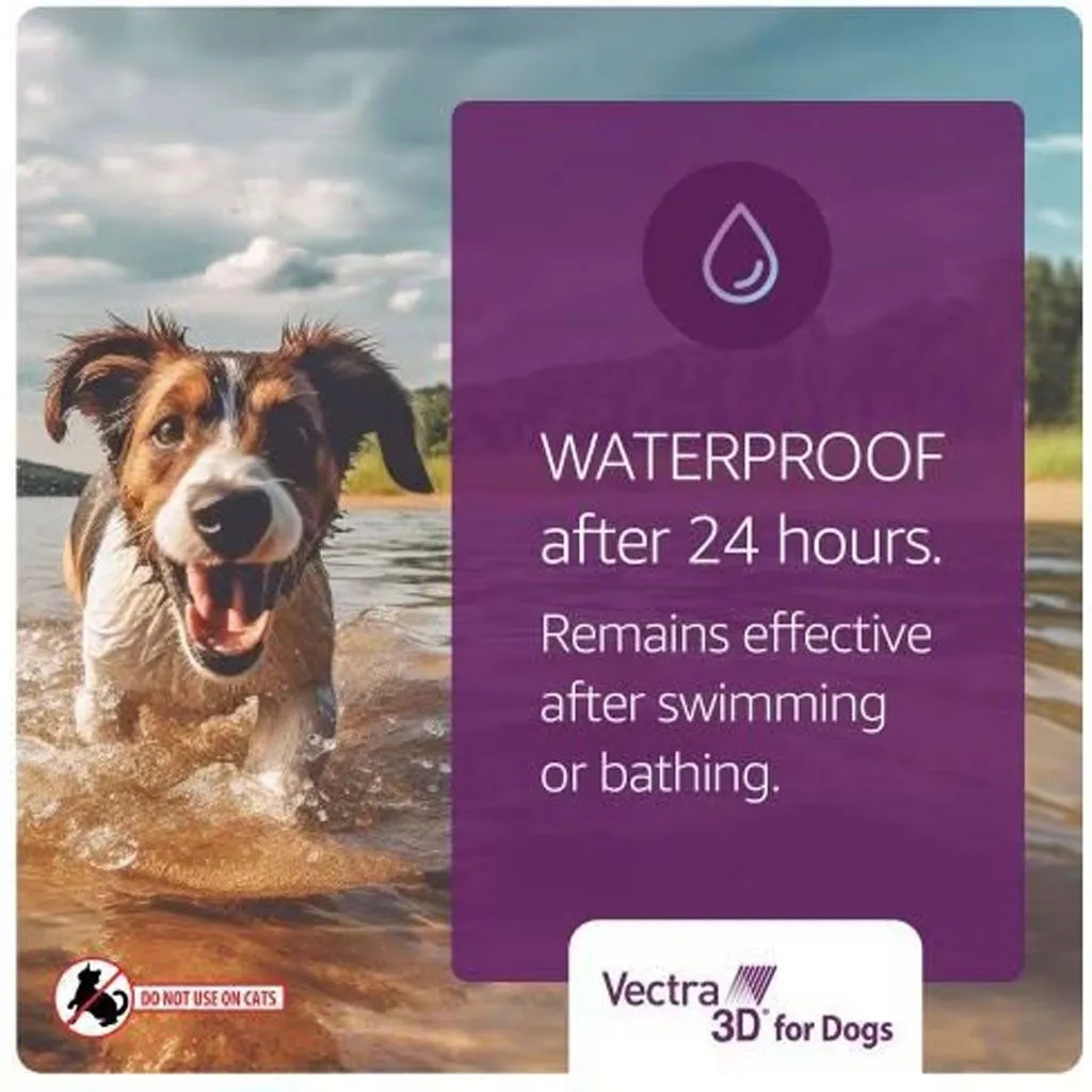 Vectra 3D Flea and Tick Spot Treatment for Dogs & Puppies, 11-20 lbs
