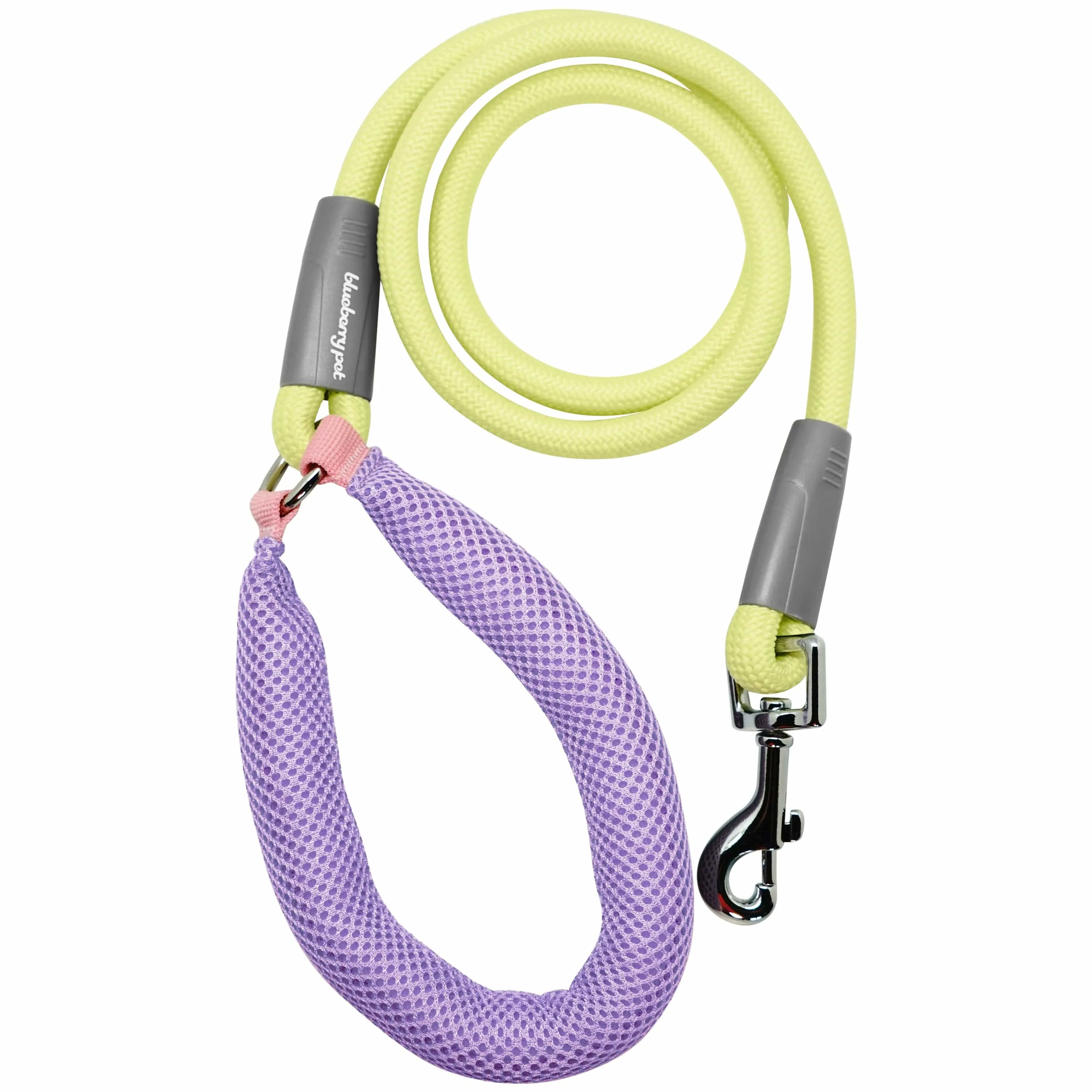 Vibrant Mesh Puffer Handle Ultra Cool Dog Rope Leash