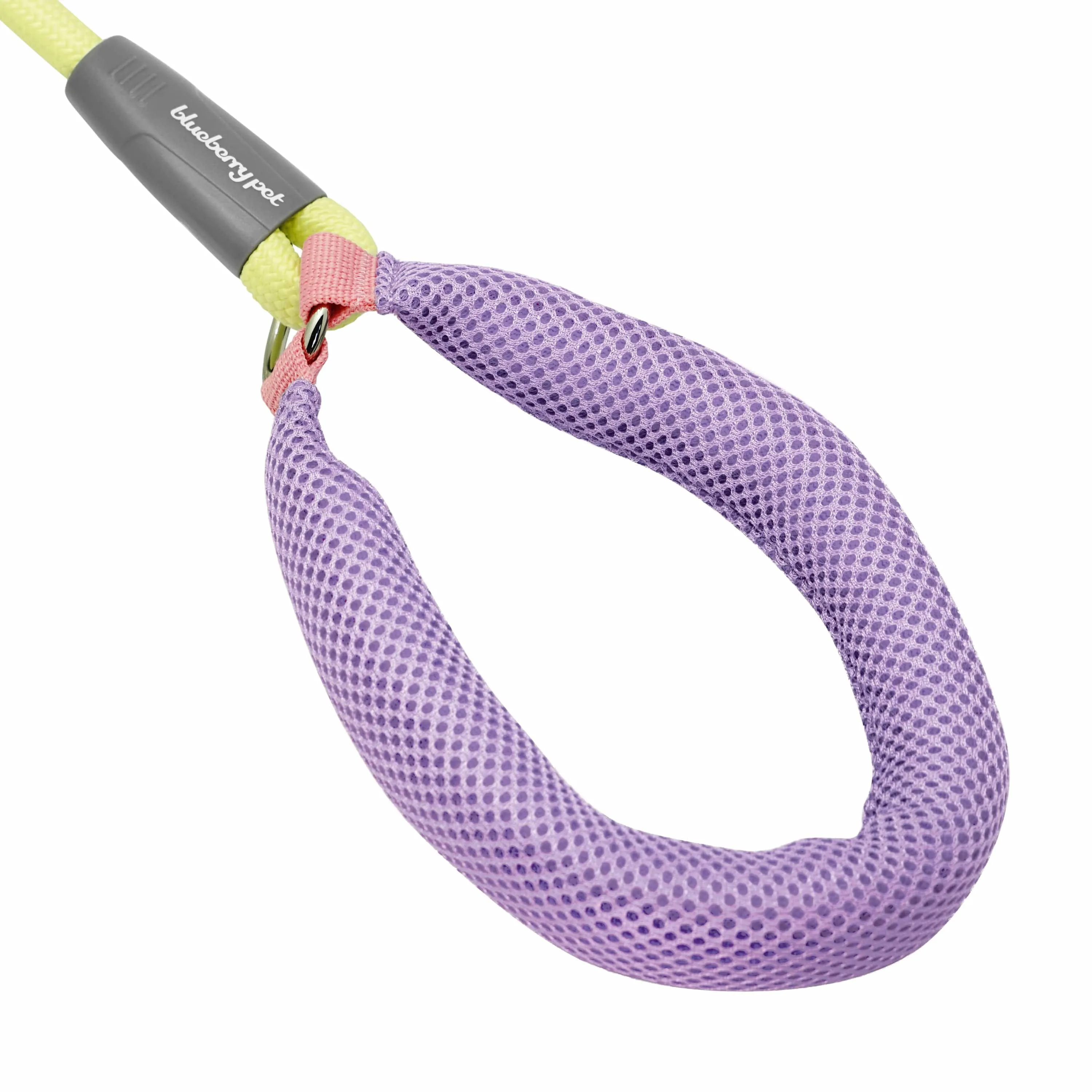 Vibrant Mesh Puffer Handle Ultra Cool Dog Rope Leash