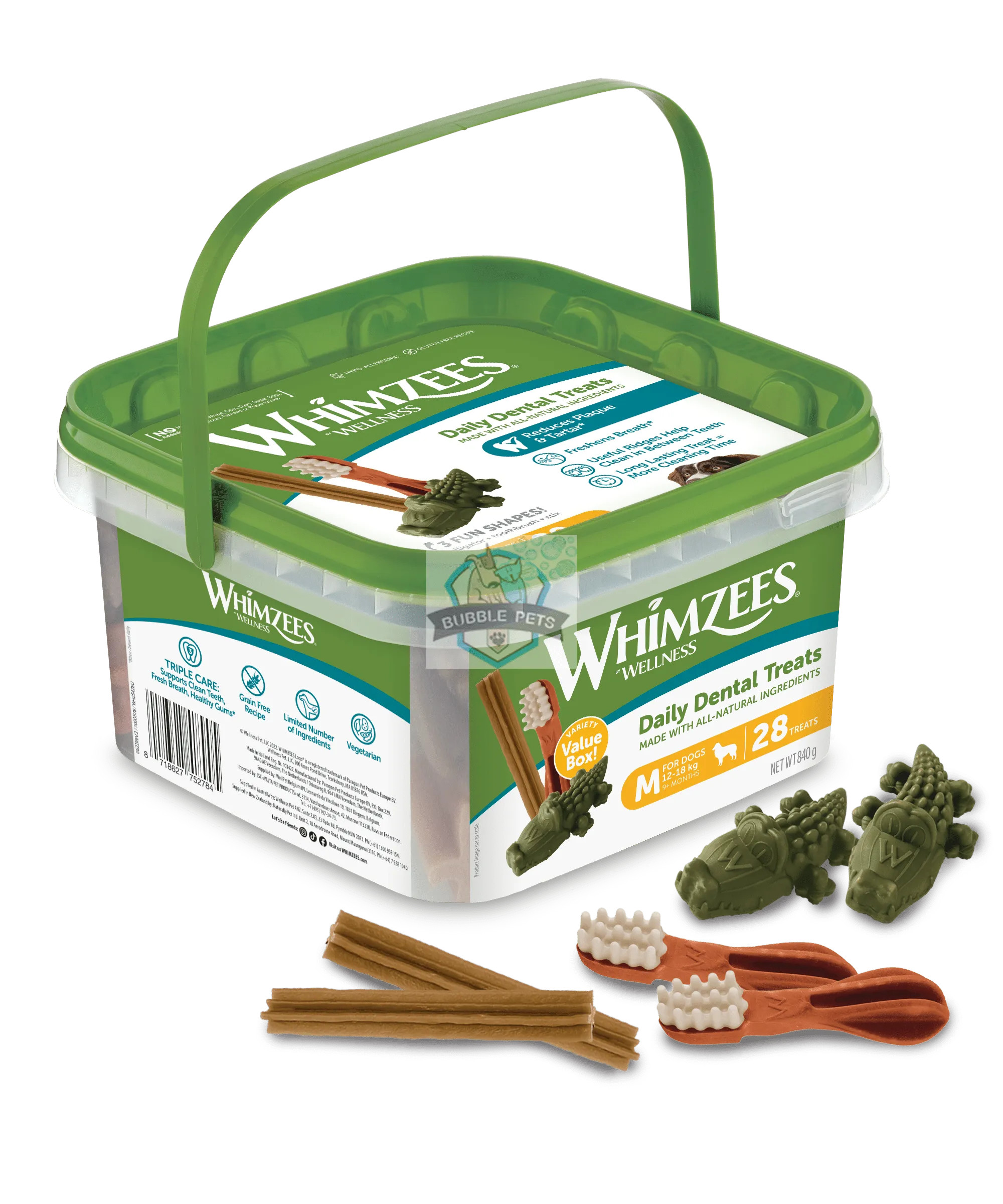 Whimzees Natural Dog Chews Value Box