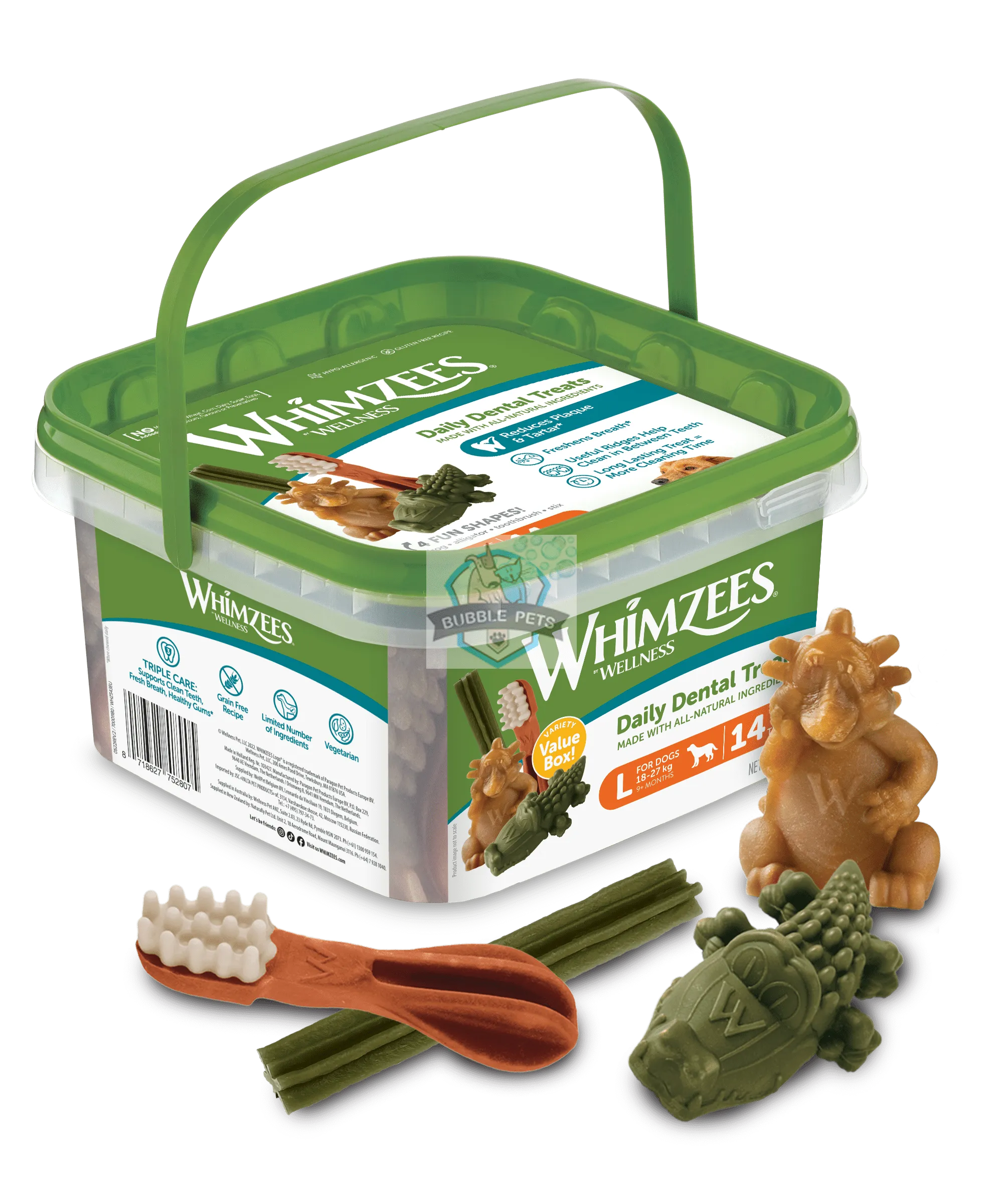 Whimzees Natural Dog Chews Value Box